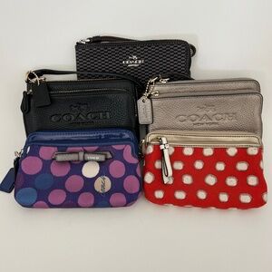 COACH wristlets